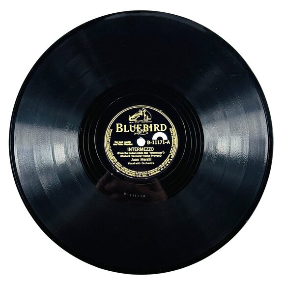 Joan Merrill - Intermezzo / Daddy - B-11171 Bluebird - 78 RPM 10" Shellac Record - Picture 1 of 4